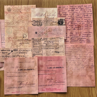 纯手工咖啡染纸junk journal复古信笺便签票据做旧手帐拼贴素材纸