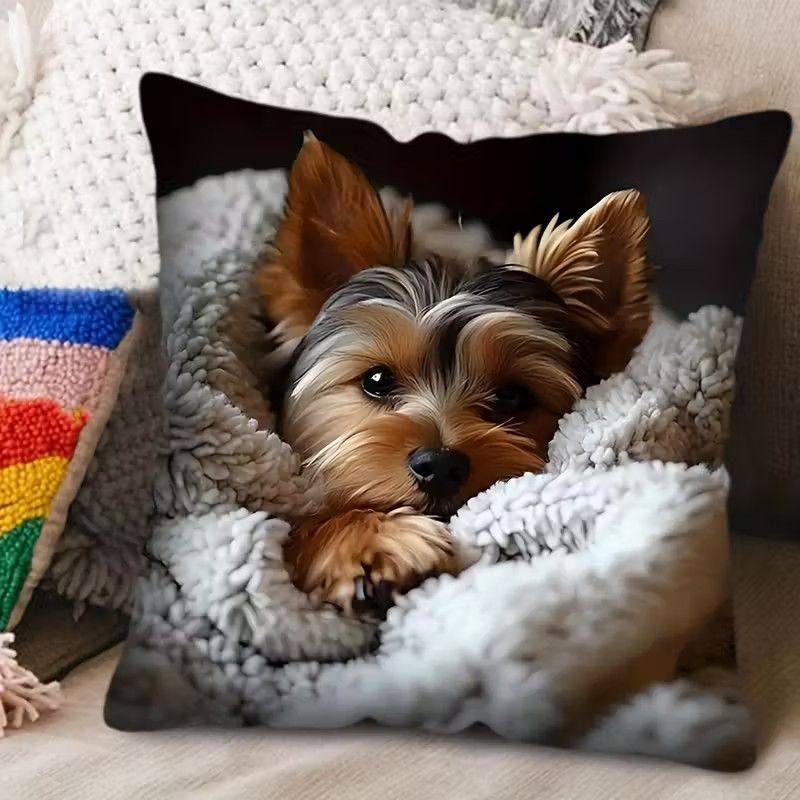 爆款可爱雪纳瑞抱枕猫咪印花绒布抱枕套含芯客厅沙发超软腰靠垫,居家布艺,靠垫/抱枕,淘宝优惠券,粉丝福利购,淘宝优惠卷