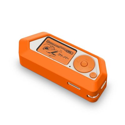 适用于FlipperZero保护电子宠物小海豚硅胶全包保护套丝印