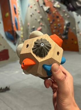 跨境亚马逊创意奇趣Handcrafted Boulder Block 手工制作的攀岩块