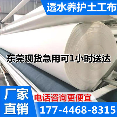 土工布工程布白色无纺布滤渗水
