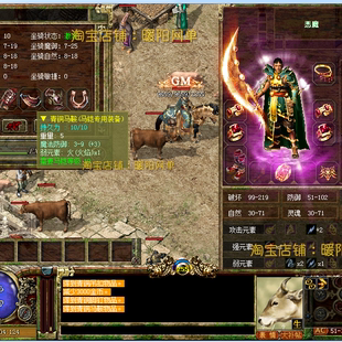 传奇3单机版复古1.45光通13魔法金币版支持win7/10/11可联机送GM