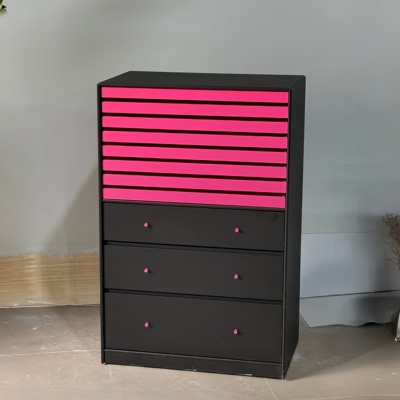 Montana 彩色柜首饰柜中古玻璃珠宝展示柜多巴胺斗柜储物柜子定制