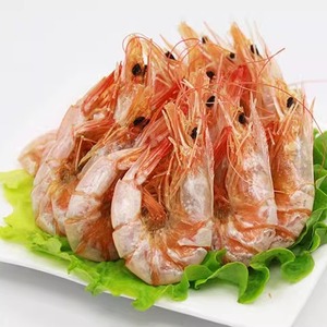 温州特产干虾即食淡干烤虾干对虾500克海虾海鲜干货零食小吃即食