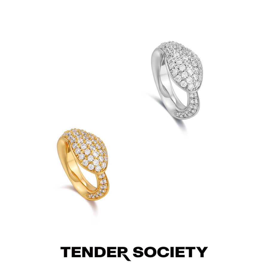 TenderSociety镶钻戒指