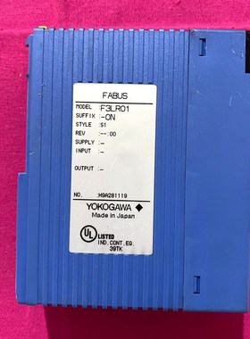 横河F3LR01-ON原装实物拍摄顺丰到付 可 议价