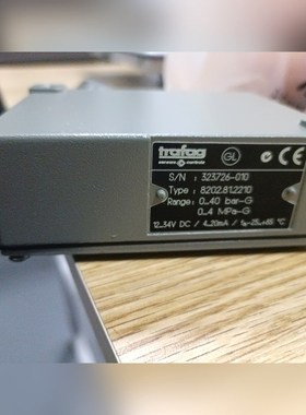 Trafag压力开关8202.81.2210 0-40ba 议价