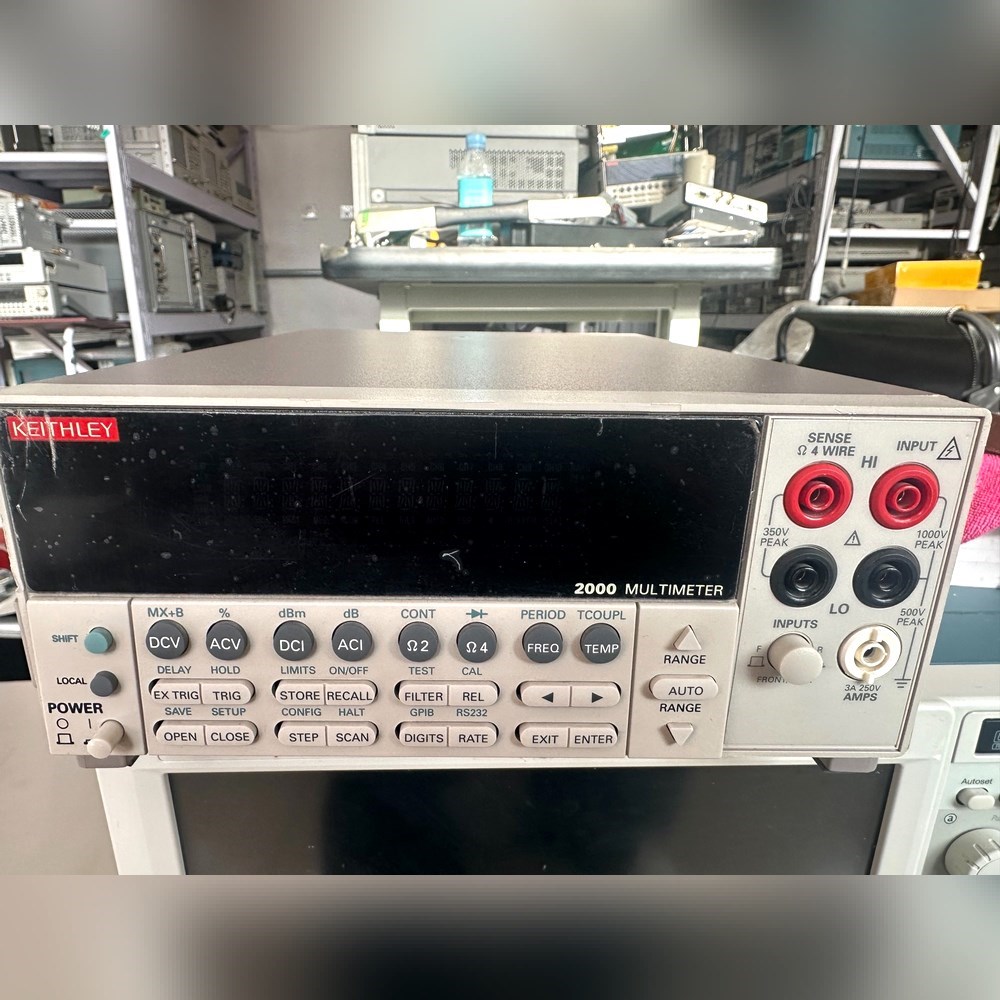 keithley 吉时利2000数字万用表实拍图成色功能 议价