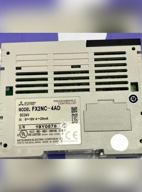三菱模块FX2NC-4ADFX2NC-4AD实物图售出不 议价