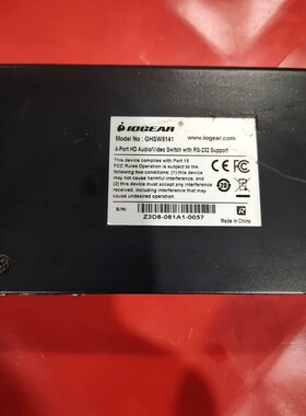 IOGEAR GHSW8141 HDMI切换机 议价