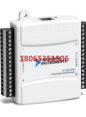 美国NI USB-6525 固态继电器8 DI 计数器 通道
