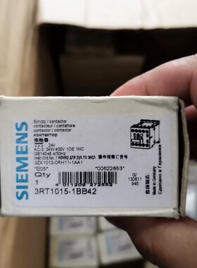 断路器3RT1015-1BB42原装2个 议价