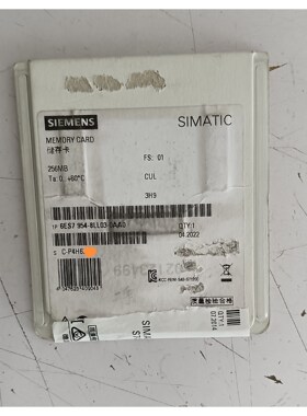 6ES7 954-8LL03-0AA0 存储卡原装现货 议价