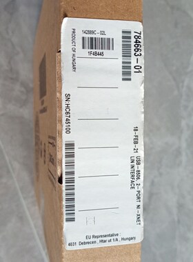 现货!美国NI USB-8506 双端口 784664-01 议价