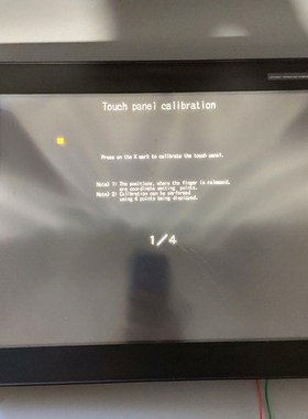 三菱触摸屏 GT1695M-XTBA外壳角有轻微破损 通电 议价