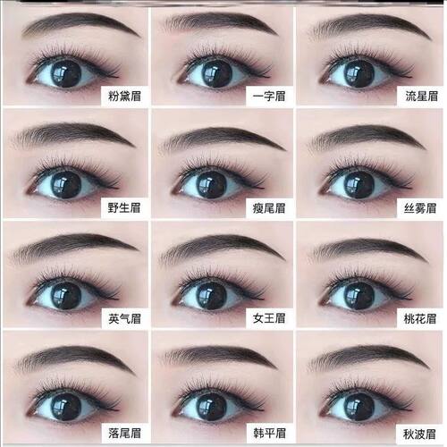 画眉神器定眉型眉贴辅助器画眉修剪器安全型定型女士画眉毛眉卡