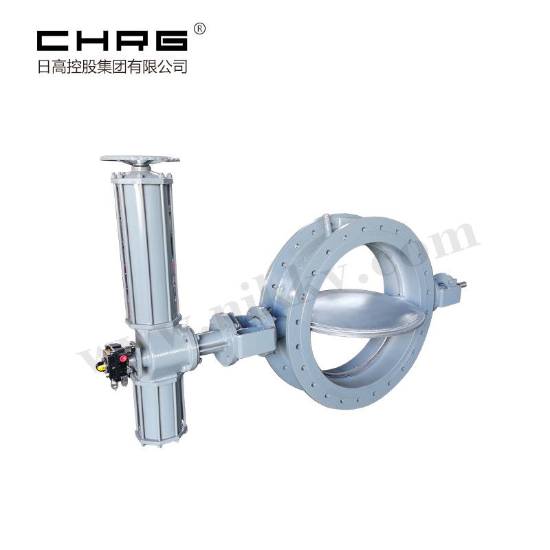 阀门厂家供应气动单作用水冷蝶阀D64R-1CP水冷耐高温蝶阀现货