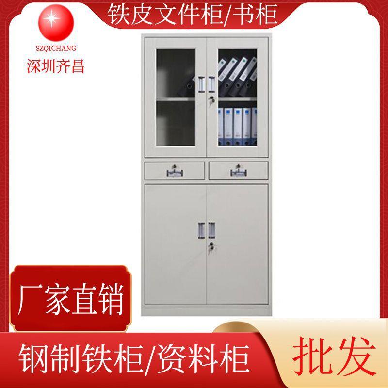 供应现代简约钢制文件柜办公铁皮资料柜档案凭证柜厂家优惠