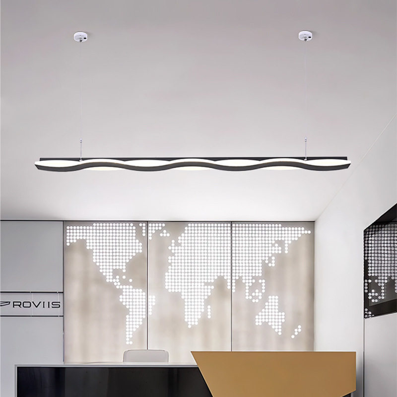 简约亚克力led吊灯经理室办公室工作室舞蹈室健身房直播间瑜伽室,家装灯饰光源,酒店/宴会厅/餐饮吊灯,淘宝优惠券,粉丝福利购,淘宝优惠卷