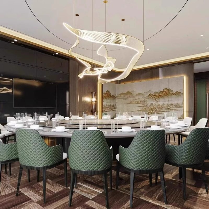 飘带吊灯酒店宴会厅售后部样板房吧台收银台店铺前台餐厅商用灯具,家装灯饰光源,酒店/宴会厅/餐饮吊灯,淘宝优惠券,粉丝福利购,淘宝优惠卷