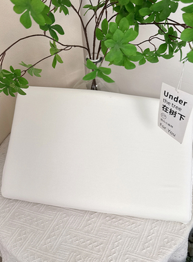 记忆棉家用儿童白色枕芯柔软幼儿寝室枕头30x50cm