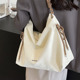 休闲大容量托特包2025夏季 时尚 潮流百搭通勤单肩包 韩版 包包女新款