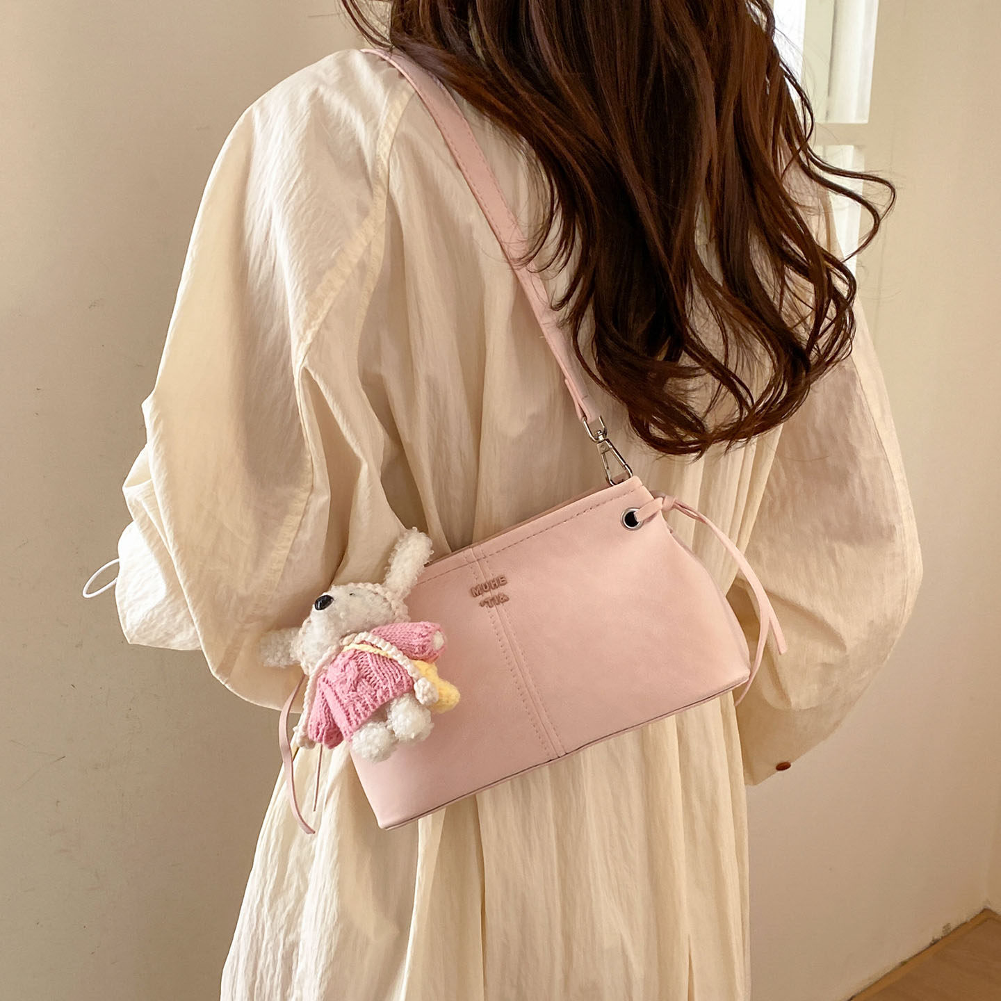 韩版简约小众设计小包包女2026新款时尚手提单肩斜挎包百搭洋气