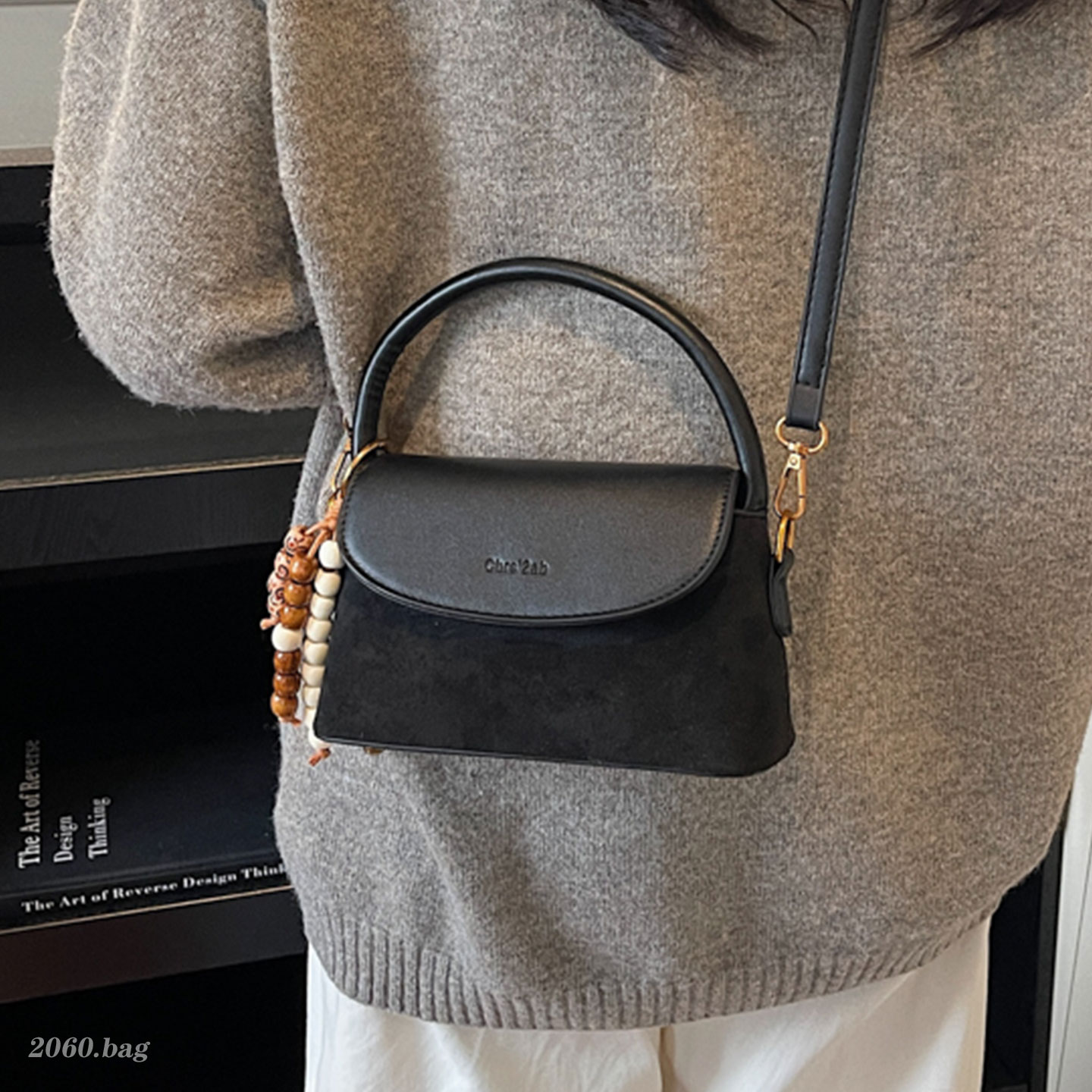 百搭通勤气质时尚高级感精致简约单肩斜挎手提2025秋冬女式小方包