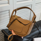 小众设计包包女春夏2025新款 复古小方包高级感百搭时尚 单肩斜挎包
