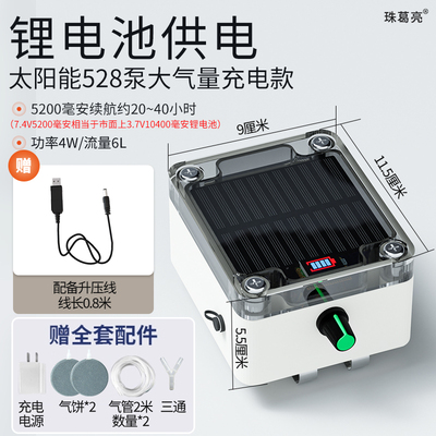 usb充电两用户外家用小型氧气泵