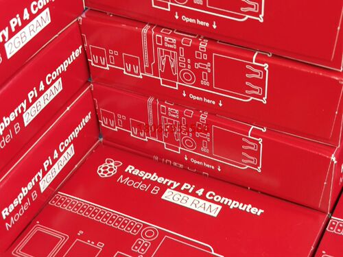 整箱30个 树莓派4B 2G 控制器 新到货