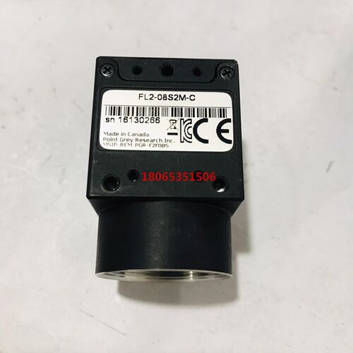 灰点工业相机 FL2-08S2M 80万像素全局 1394接