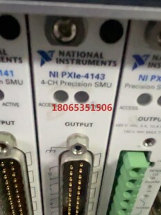 pXIe4143/现货PXIe?4?通道?±24 V?