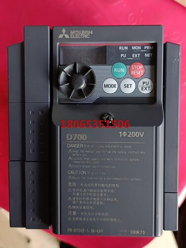 三菱FR-D720-1.5K变频器原装保证质量壳子破了一