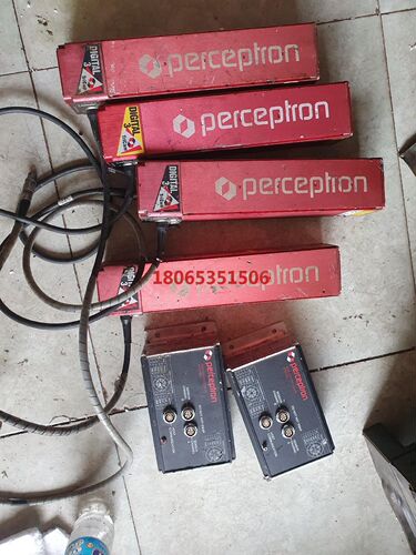 perceptron激光扫描器没测试能力所以不包好坏的6