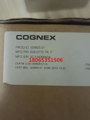 is5605-01康耐视  COGNEX 康耐视  IS