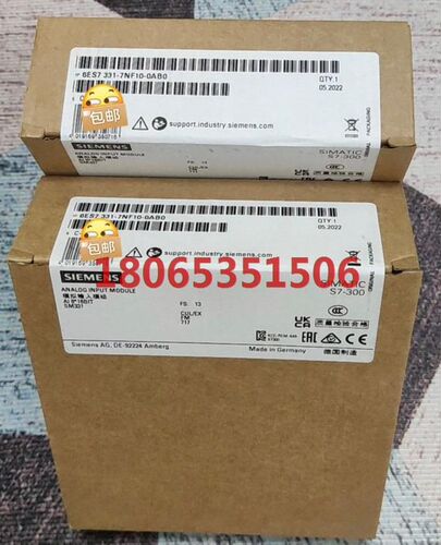 6ES7331-7NF10-0AB0 产品质保一年