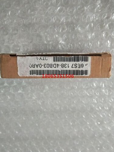 6ES7138-4DB03-0AB0原装开封没安装使