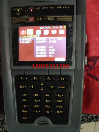 BER-1560传输分析仪2M通讯网的开通帮助判断线路