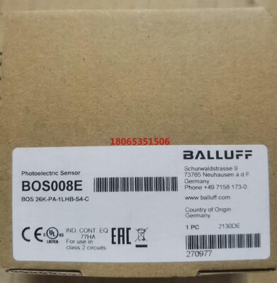 巴鲁夫传感器BOS008EBOS 26K-PA-1LHB-