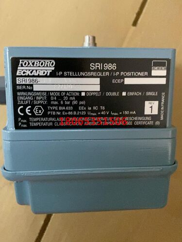法国ECKARDT阀门定位器SRI986 -BIDS2EAA