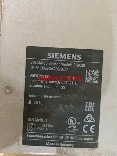6SL3055-0AA00-5CA2 备件功能正