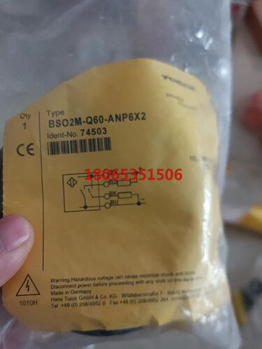 BSO2M-Q60-ANP6X2 图尔克光电开关74503数