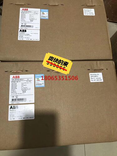ABB接触器 AF460-30-11 线圈电压交直流AC/D