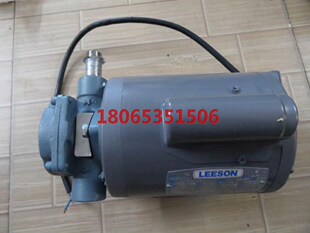 美国LEESON电机M4C17DH128D 115V带油泵