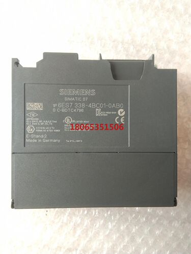 6ES7 338-4BC01-0AB0原装裸机上电测试