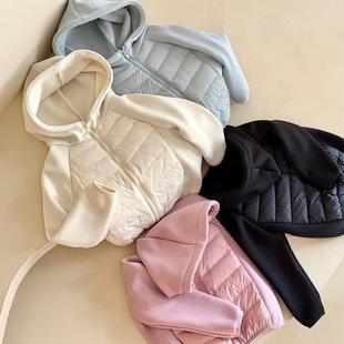 浙江嘉兴平湖儿童羽绒服秋冬男女童小孩连帽羽绒服外套中卫衣保暖