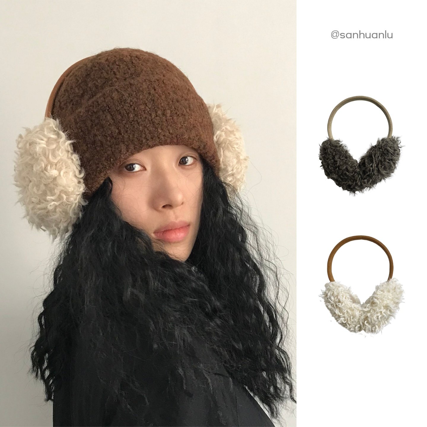 三环路保暖羊羔毛耳暖毛绒护耳时尚潮流叠戴防风耳套冬季可折叠,服饰配件/皮带/帽子/围巾,耳套,淘宝优惠券,粉丝福利购,淘宝优惠卷