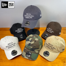 New Era韩国正品纽亦华棒球帽字母刺绣款鸭舌帽男女帽子遮阳百搭