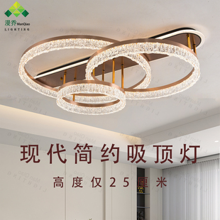 輕奢高級感led全光譜護眼全屋燈具 客廳主吸頂燈現代簡約2025新款